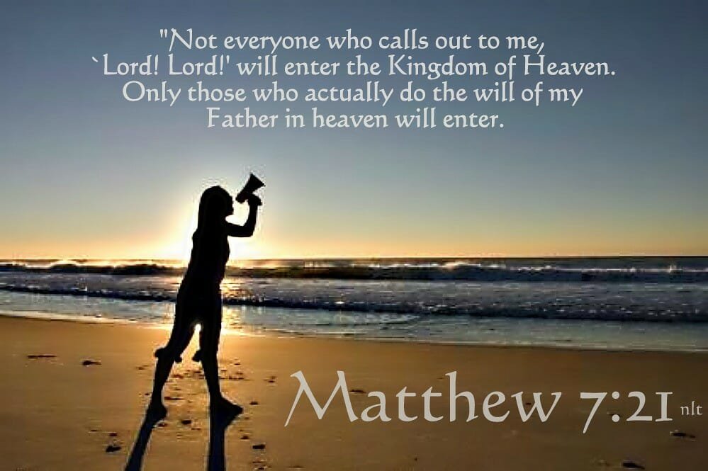 Are You Truly Following Jesus ? Part 2 2 sense of urgency, sense of urgency to share the gospel, jesus is lord, matthew 7 21, jesus christ, lord jesus christ, obey god