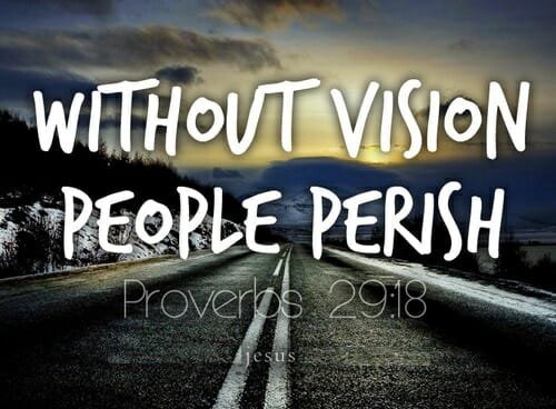 god must be the source of our vision, god's vision, vision from god, god reveals his vision, revelation