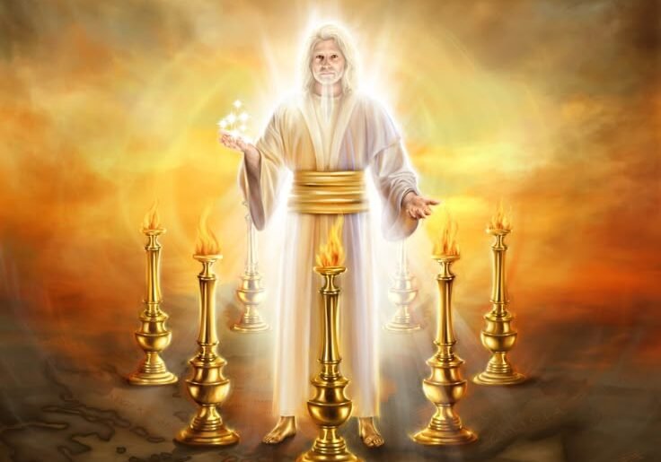 revelation 1, jesus appears to john, book of revelation, jesus appearance in revelation, how jesus appears in revelation