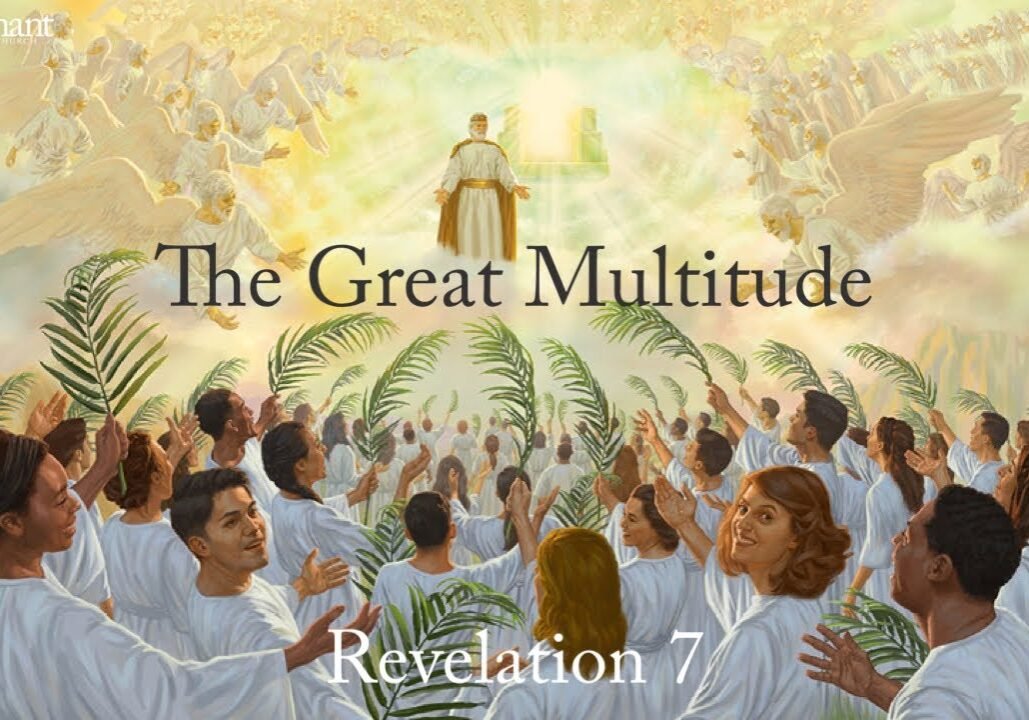 revelation 7, 144000 in revelation 7, great multitude in revelation 7, heaven, great tribulation