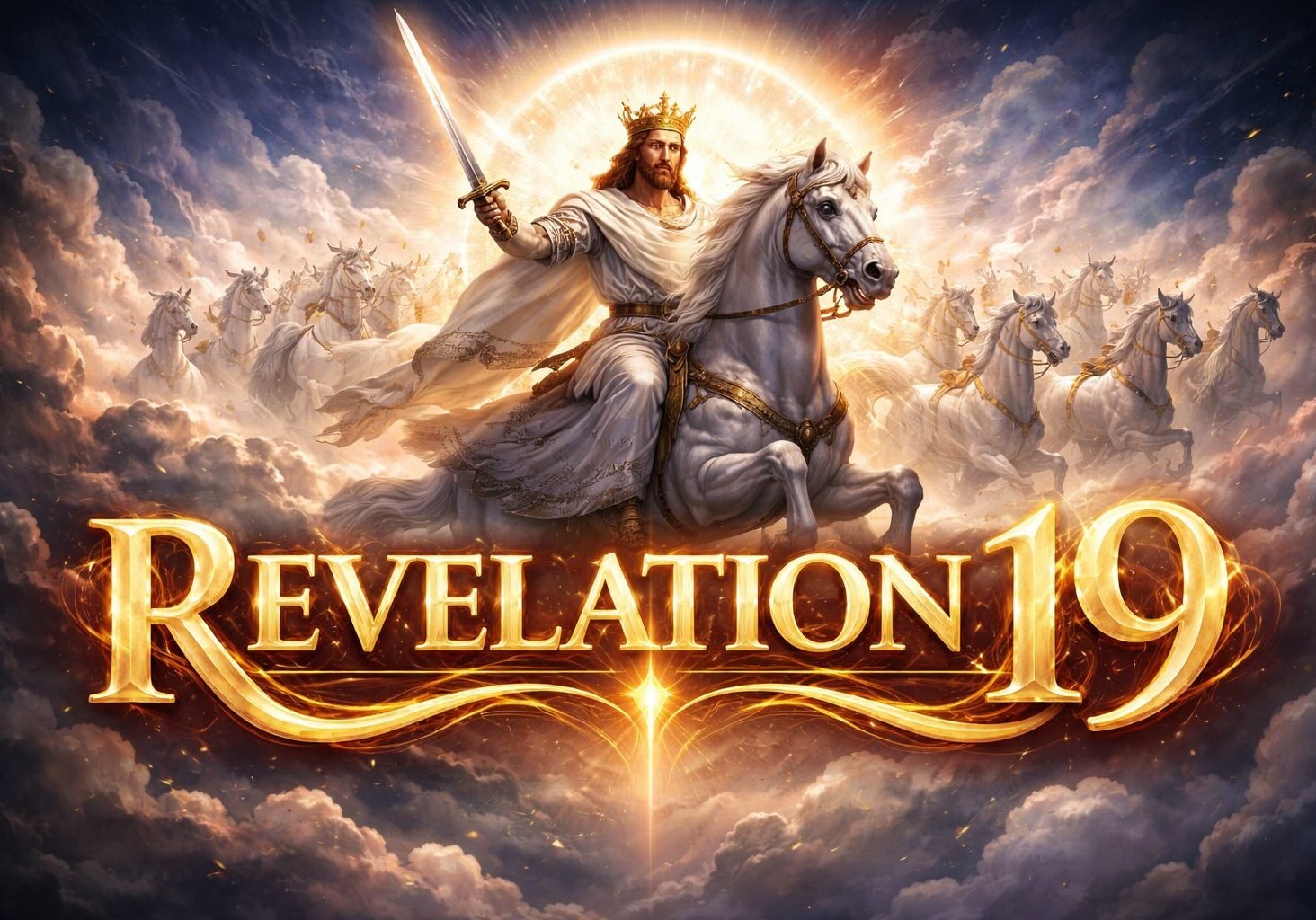 revelation 19, return of jesus in revelation 19, battle of armageddon in revelation, jesus reigns on earth