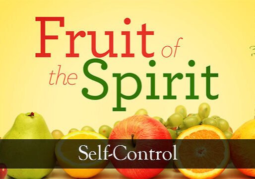 fruit of the spirit, fruit of the holy spirit, self control