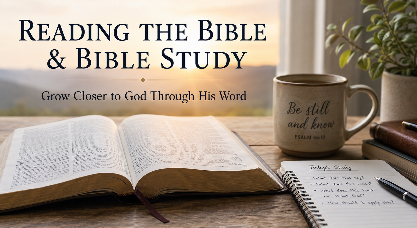 Reading the Bible and Bible Study: How to Know God Through His Word 1 bible reading, bible study, reading the bible, how to read the bible, how to study the bible