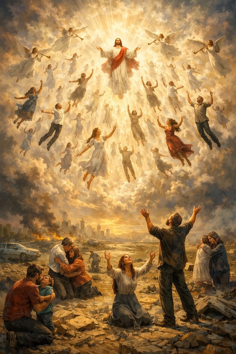 the rapture, evidence in the bible of the rapture, pre tribulation rapture, the rapture in the bible