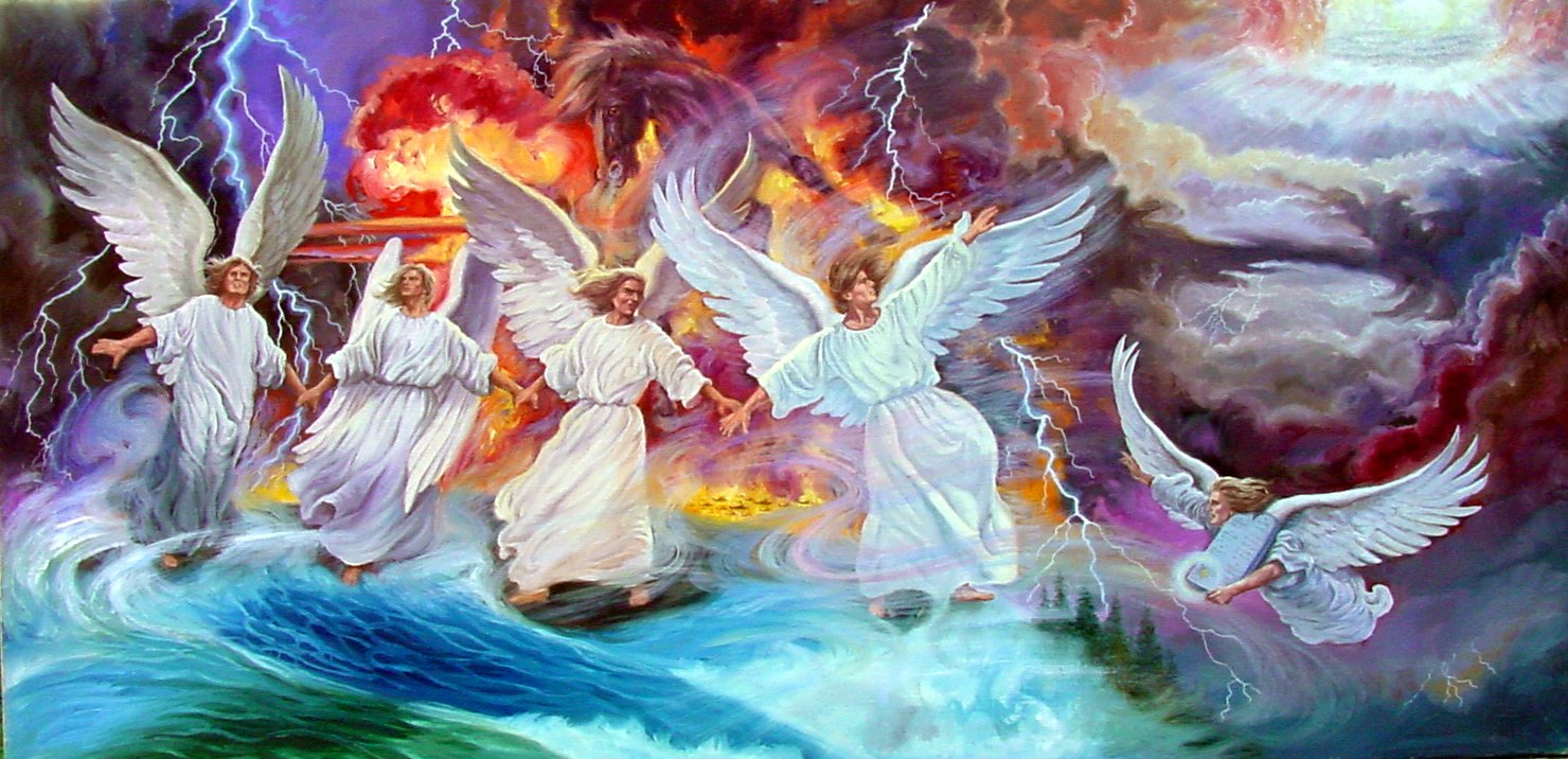 revelation 7, 144000 in revelation 7, great multitude in revelation 7, heaven, great tribulation