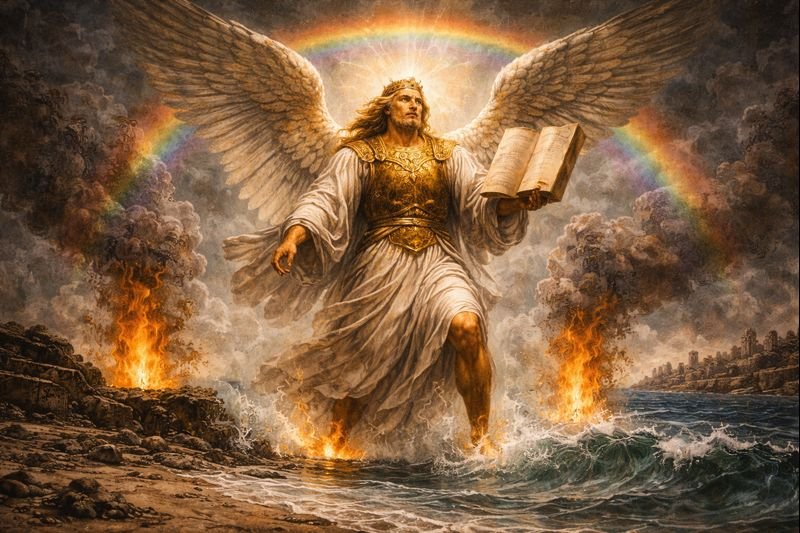 revelation10 mighty angel