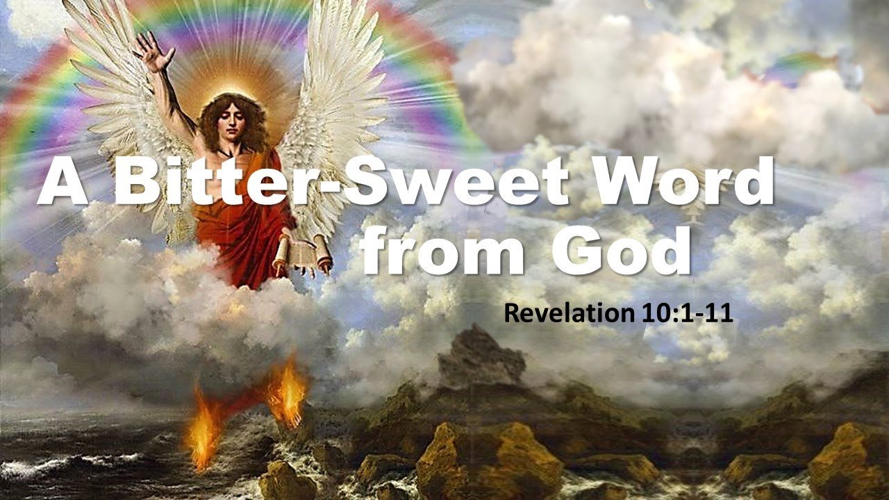 revelation 10, a mighty angel in revelation 10, voice of 7 thunders in revelation, god's mystery, trumpet judgements in revelation