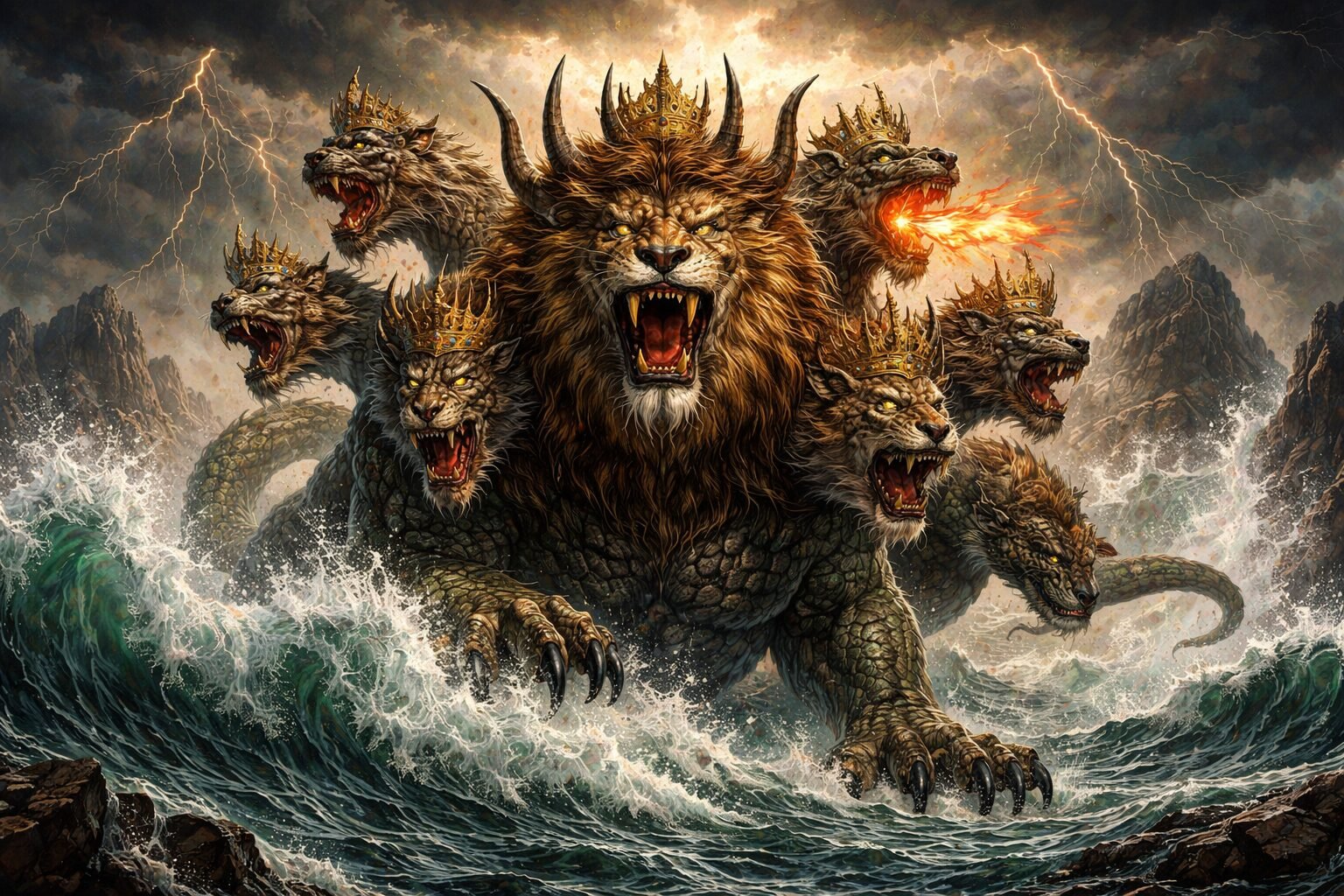revelation 13, beast of the sea in revelation, beast from the earth, false prophet, the antichrist in revelation