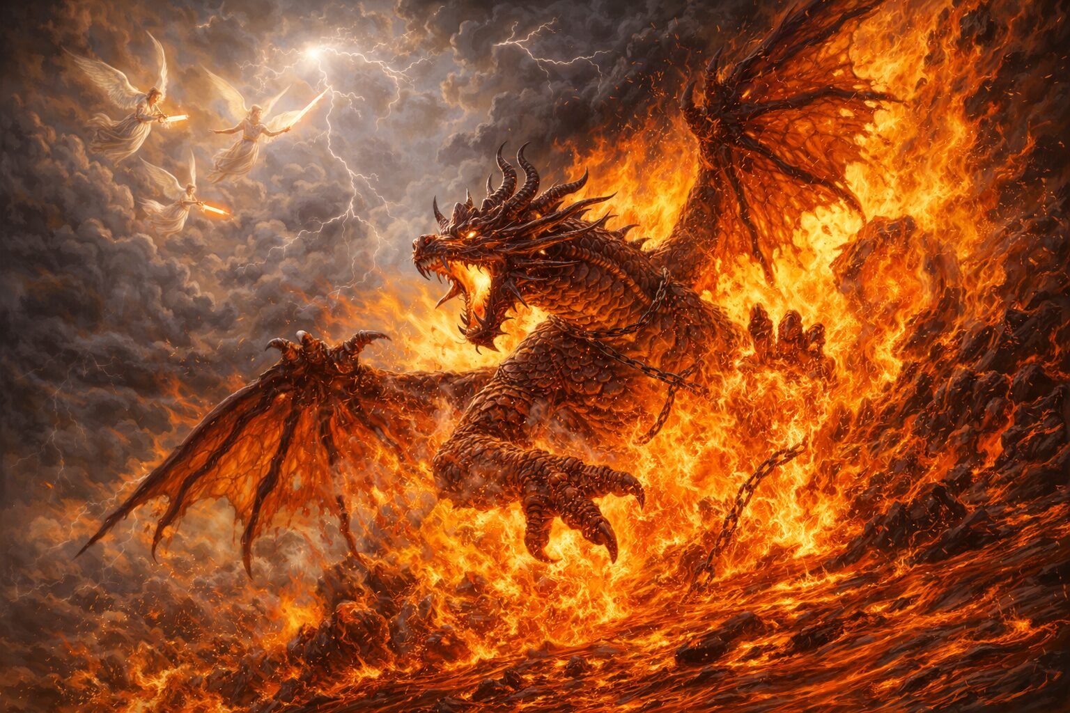 Revelation 14 - 144,000, 3 Angels, And God's Wrath 7 revelation 20, satan thrown into lake of fire, lake of fire in revelation, tribulation