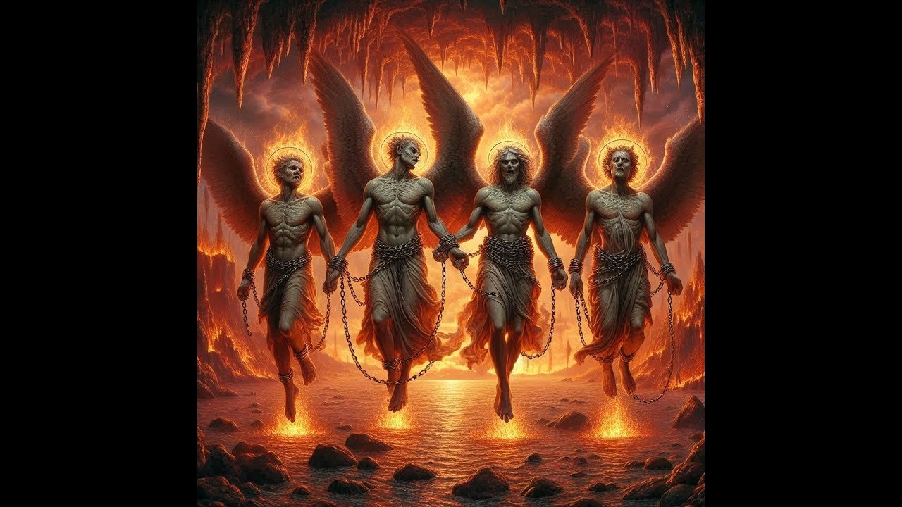 revelation 9, trumpet judgements in revelation, 4 angels at euphrates river, 4 angels in revelation 9